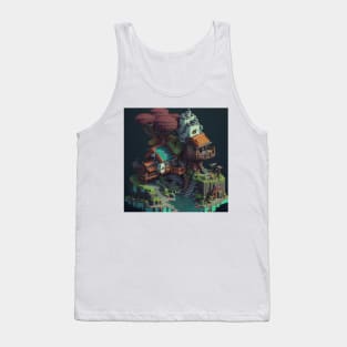 My small worlds : Tiny paradisiac house Tank Top